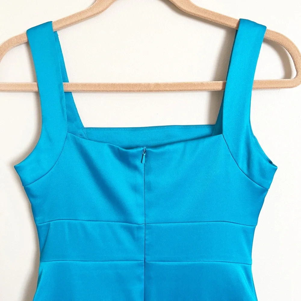 AB Studio Blue Y2K Bodycon Dress Size 2